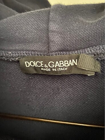 s/m Beden Dolce Gabanna Mavi Sweatshirt