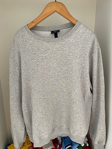 HM Gri Sweatshirt