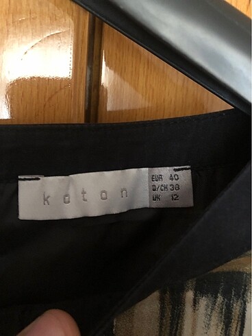 40 Beden Koton elbise