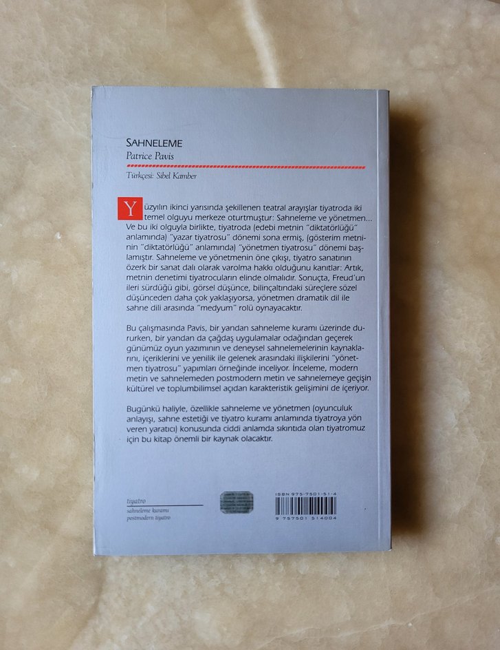 Sahneleme - Patrice Pavis - Görsel 2