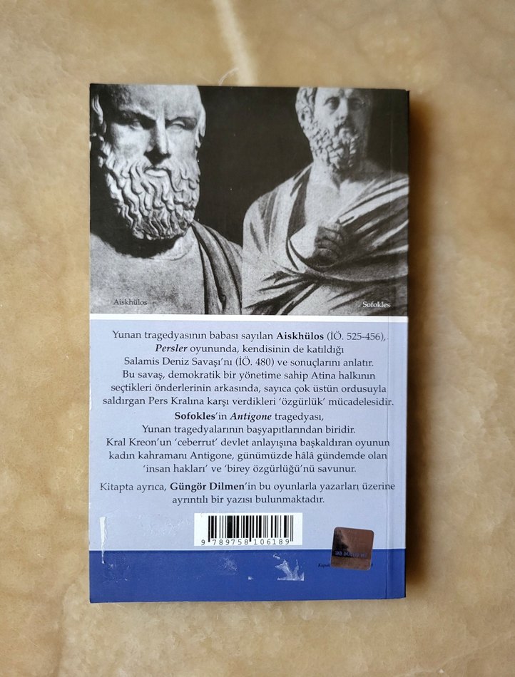 Eski Yunan Tragedyaları 1 - Persler & Antigone - Görsel 2