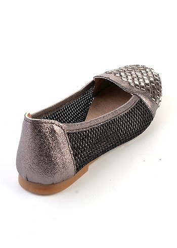 Gri Blok Topuklu Kadın Günlük Ayakkabı - Görsel 2