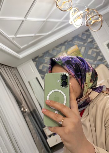 Drapeli Camel Renkli Kadın Şal - Görsel 9