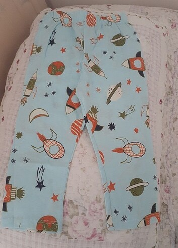 12-18 Ay Beden Polo yaka pijama takımı çorap