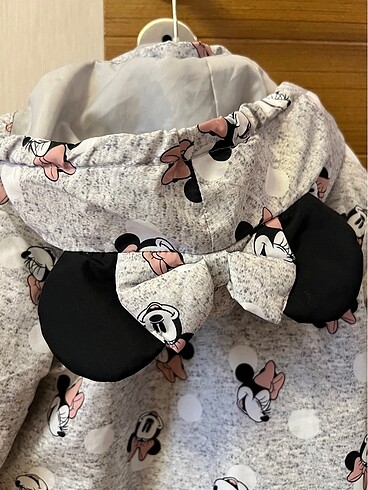 24-36 Ay Beden gri Renk mickey yagmurluk