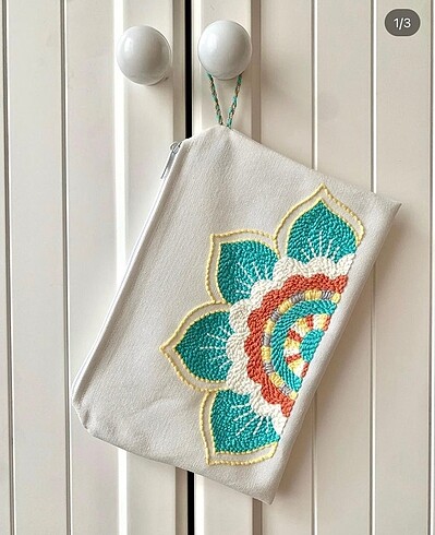 Makyaj çantası clutch çanta