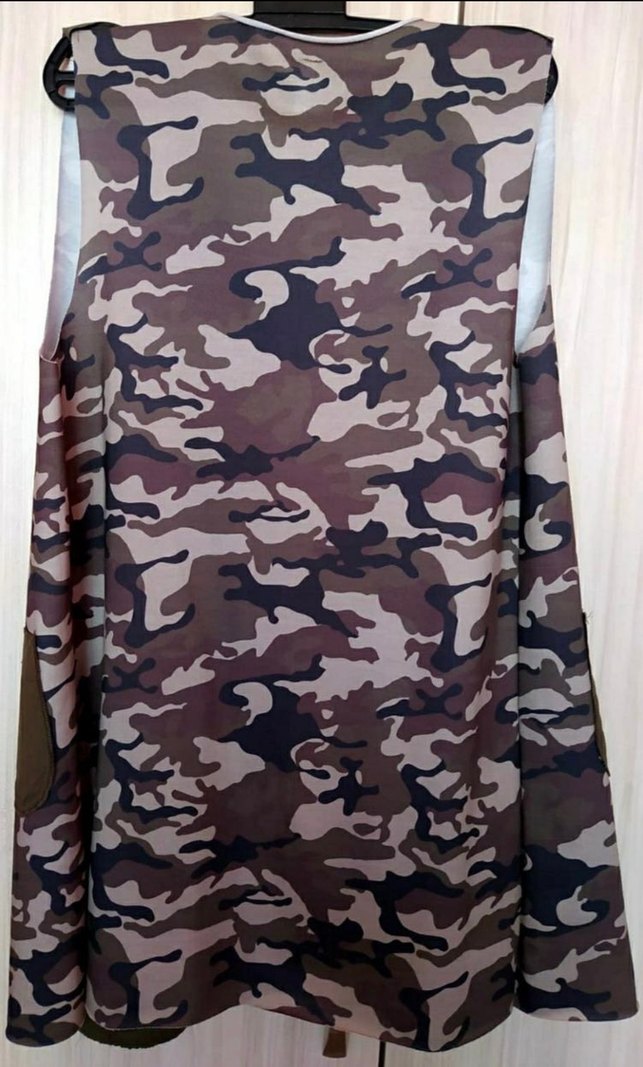 Kadın Kamuflaj Desenli Yelek - Görsel 2