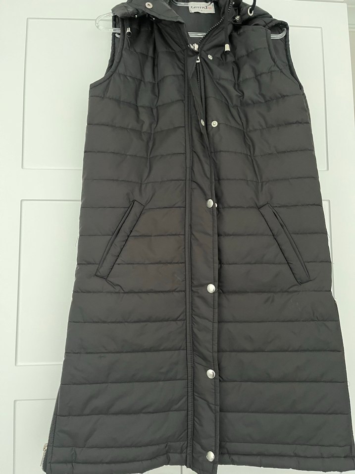 Siyah Kadın Yelek - Görsel 2