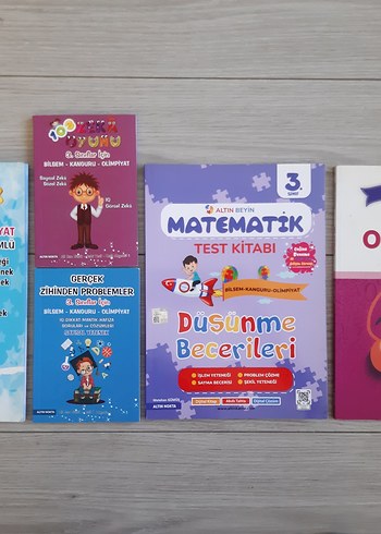 3. Sınıf Matematik Altın Nokta ve Tudem Kitapları
