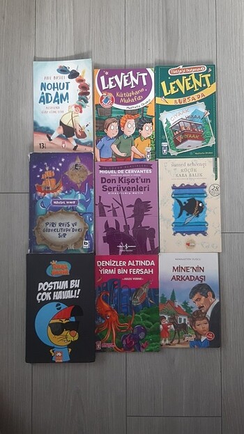 Hikaye Kitapları. 9 adet.