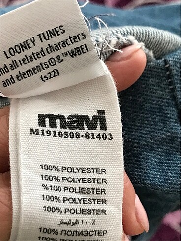  Beden Mavi Çanta