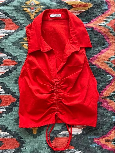 Bershka Kırmızı Bluz