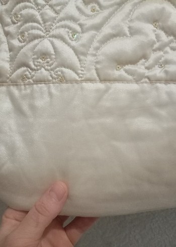 Beyaz Düz Desen Yatak Örtüsü - Görsel 4