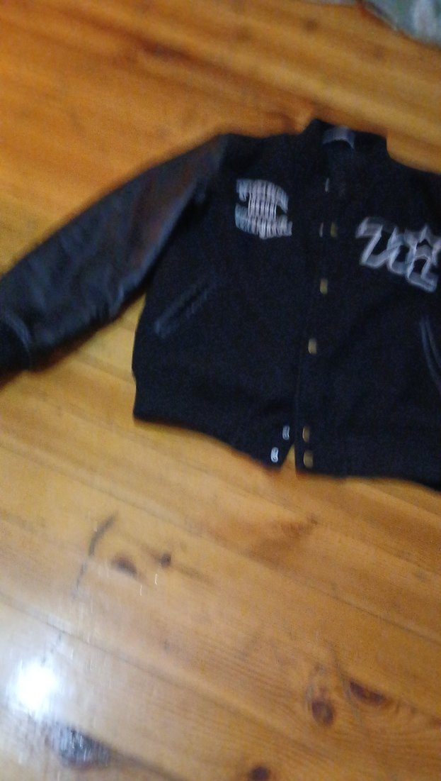 Erkek Deri Siyah Rock Punk Ceket - Görsel 2