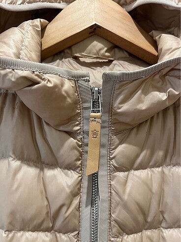 s Beden pembe Renk Massimo Dutti yağmurluk mont