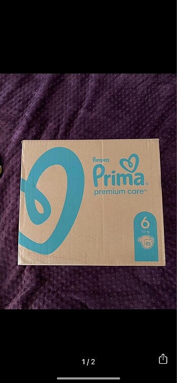 Prima premium care 6 beden bebek bezi