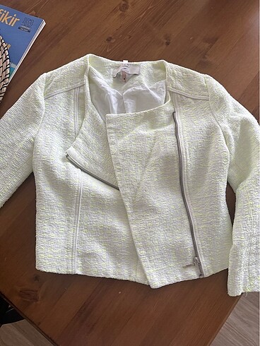 Crop ceket