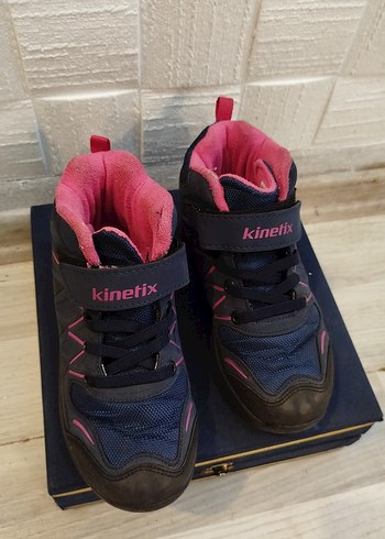 Kinetix Kız Çocuk Pembe Siyah Sneakers