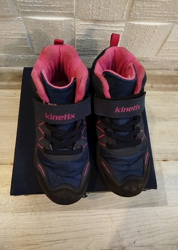 31 Beden pembe Renk Kinetix Kız Çocuk Pembe Siyah Sneakers