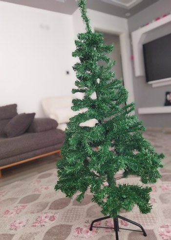  Beden Renk Renkli Yeşil Yılbaşı Ağacı
