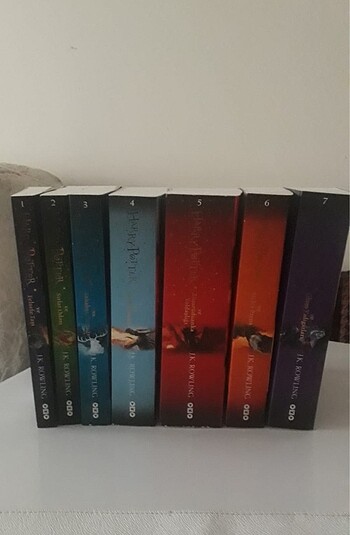 Harry potter 7?li kitap seti sıfır