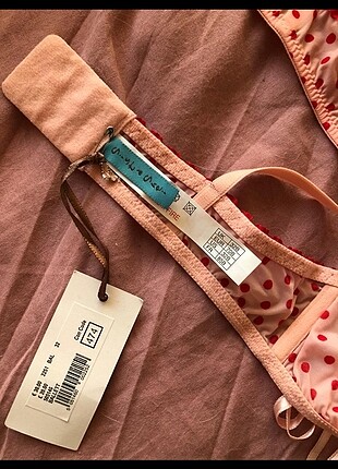 s Beden çeşitli Renk Kırmızı puantiyeli pembe bralet
