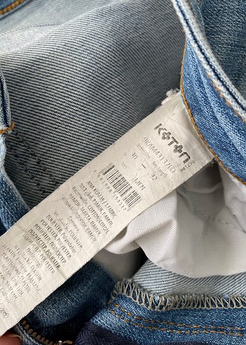 30 Beden mavi Renk Erkek Koton Mavi Kot Pantolon