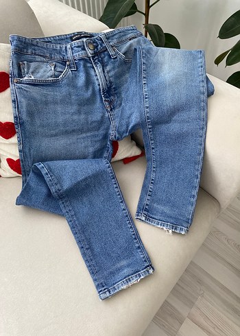 30 Beden mavi Renk Erkek Mavi Jeans Kot Pantolon