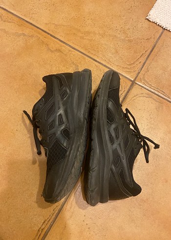 Siyah Kadın Spor Ayakkabı Velcro Bağcıklı - Görsel 6