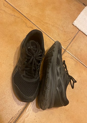 Siyah Kadın Spor Ayakkabı Velcro Bağcıklı - Görsel 2