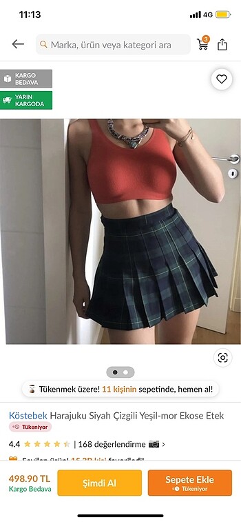 köstebwk mini etek