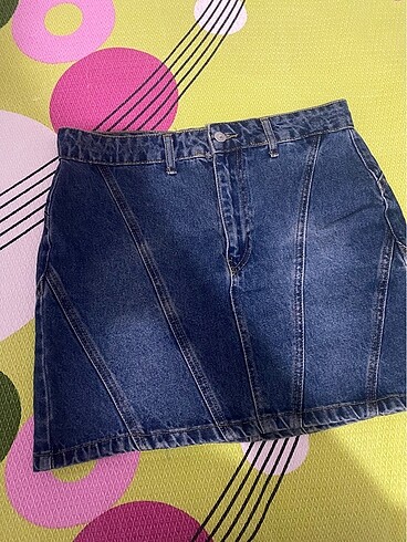 l Beden jean kot etek trendyolmilla