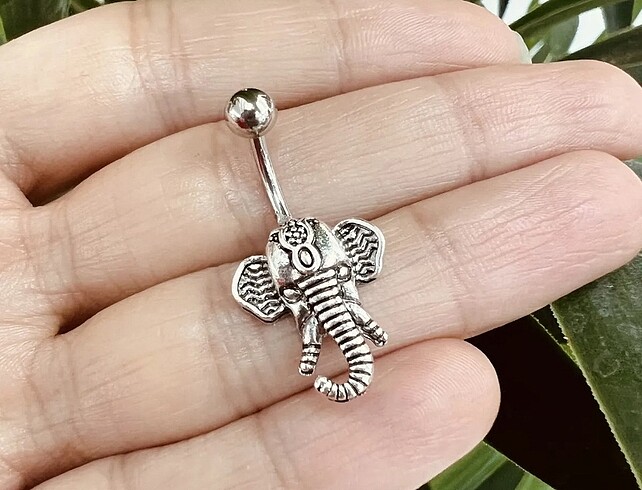 diğer Beden Fil Gobek Piercing
