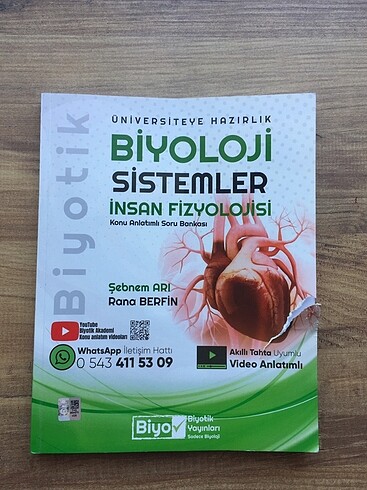 AYT BİYOLOJİ SİSTEMLER