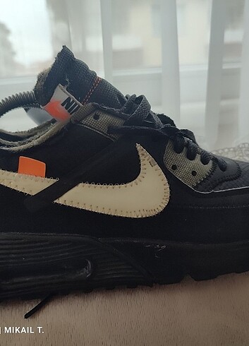 41 Beden siyah Renk Nike Off White