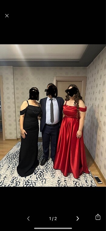 Kırmızı abiye