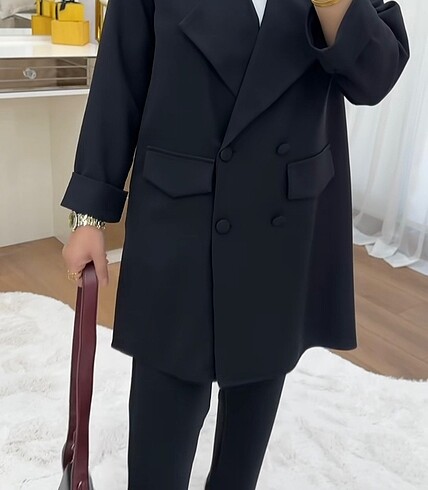 Armine Tesettür Blazer Ceket Takım