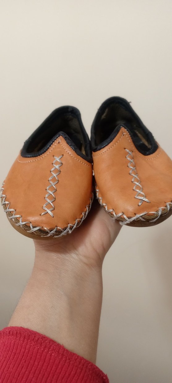 Koyu Bej Deri Erkek Çocuk Loafer - Görsel 3