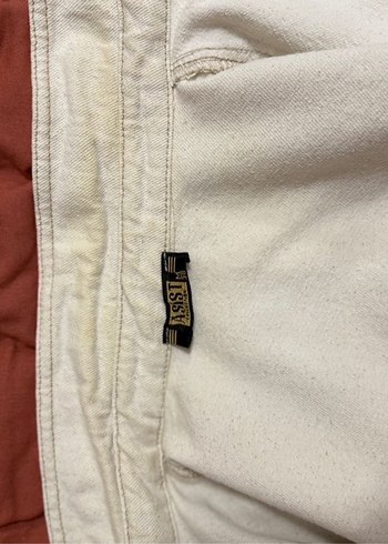 Düğmeli Beyaz Kadın Keten Gömlek - Görsel 6