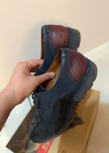 Siyah Deri Klasik Erkek Ayakkabı - Görsel 3