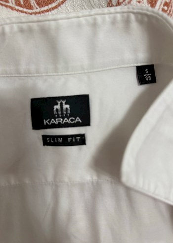 Beyaz damatlık gömlek - Görsel 4