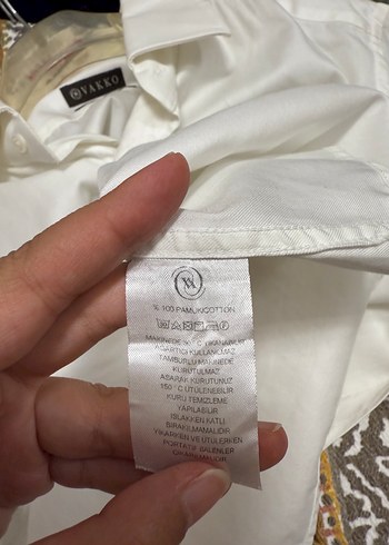 Düğmeli Beyaz  Erkek Gömlek - Görsel 6