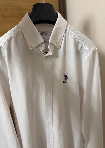 U.S. POLO BEYAZ GÖMLEK - Görsel 3