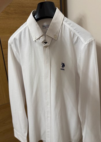 U.S. POLO BEYAZ GÖMLEK - Görsel 2