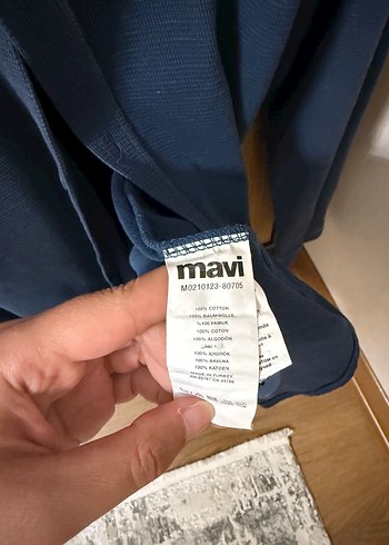 Mavi erkek Gömlek - Görsel 8