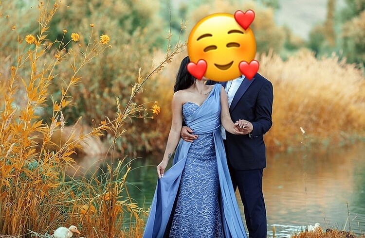 Diğer Mavi Abiye Elbise