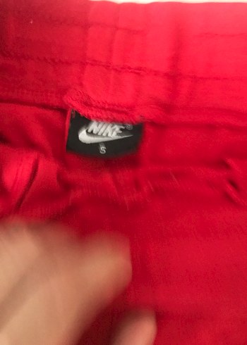 s Beden Nike Kırmızı Mini Spor Şort