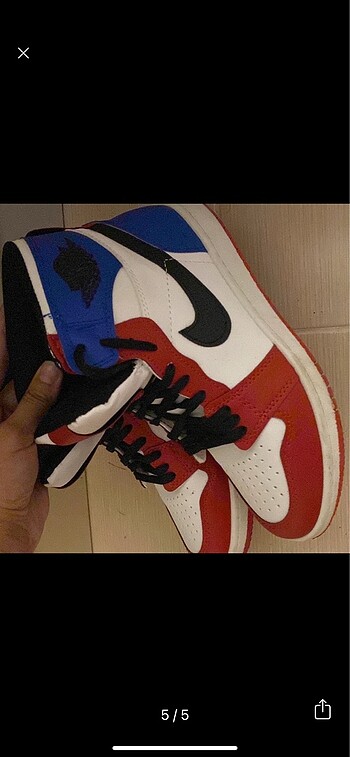 39,5 Beden Nike Jordan ayakkabı