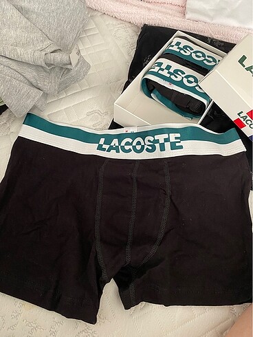 Lacoste Lacoste orjinal sıfır kutusunda boxer