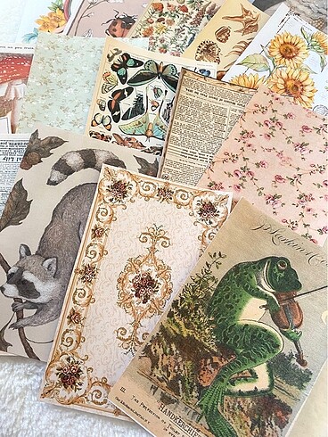  Beden Desenli journal kağıtları, bullet paper